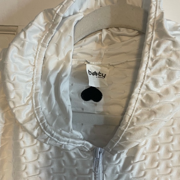 Booty by Brabants white croco skin track jacket hoodie - Picture 1 of 3